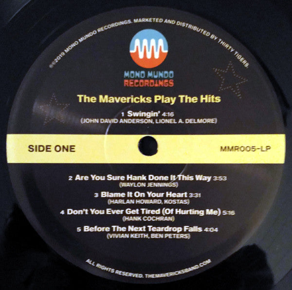 The Mavericks - Play The Hits