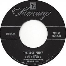 Brook Benton - Shadrack / The Lost Penny - 1961