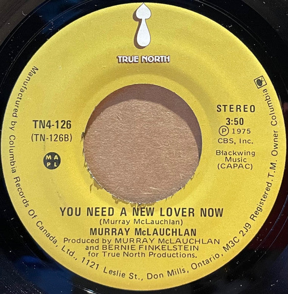 Murray McLauchlan - Little Dreamer / You Need A New Lover Now - 1975