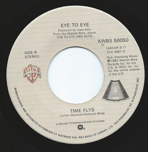 Eye To Eye - Nice Girls - 1982