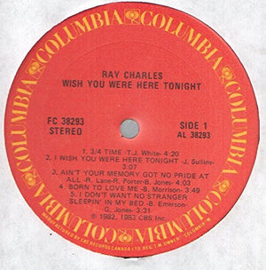Ray Charles - Wish You Were Here Tonight - 1983