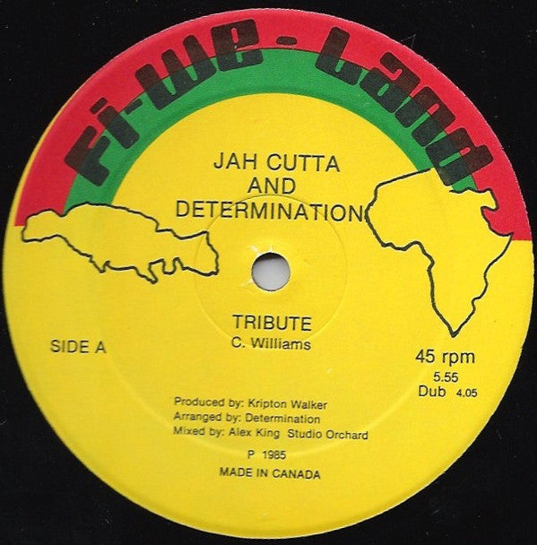 Jah Cutta - Tribute / Personality