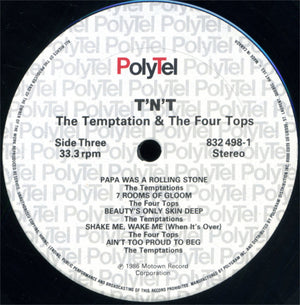 Temptations, The & Four Tops - T'N'T - 1986