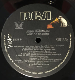 John Farnham - Age Of Reason