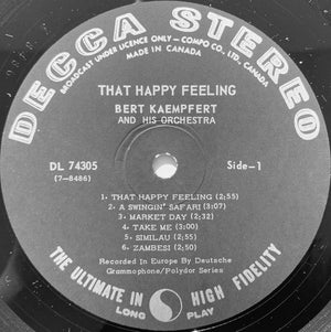 Bert Kaempfert & His Orchestra - That Happy Feeling -