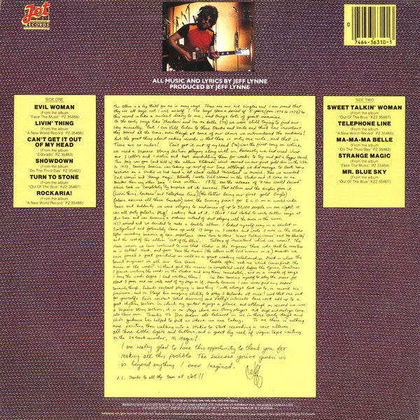 Electric Light Orchestra - ELO's Greatest Hits - 1979