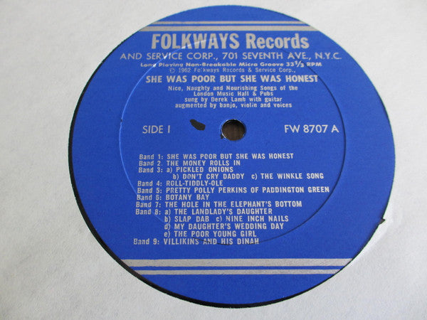 Derek Lamb - She Was Poor But She Was Honest