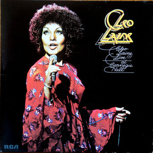 Cleo Laine - Cleo Laine Live!!! At Carnegie Hall - 1974