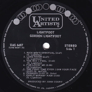 Gordon Lightfoot - Lightfoot - 1966