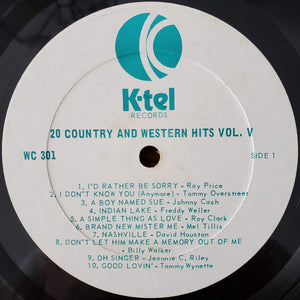 Various - 20 Country & Western Hits Vol. 5