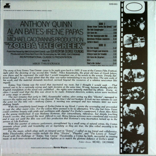 Mikis Theodorakis - Zorba The Greek (Original Soundtrack)