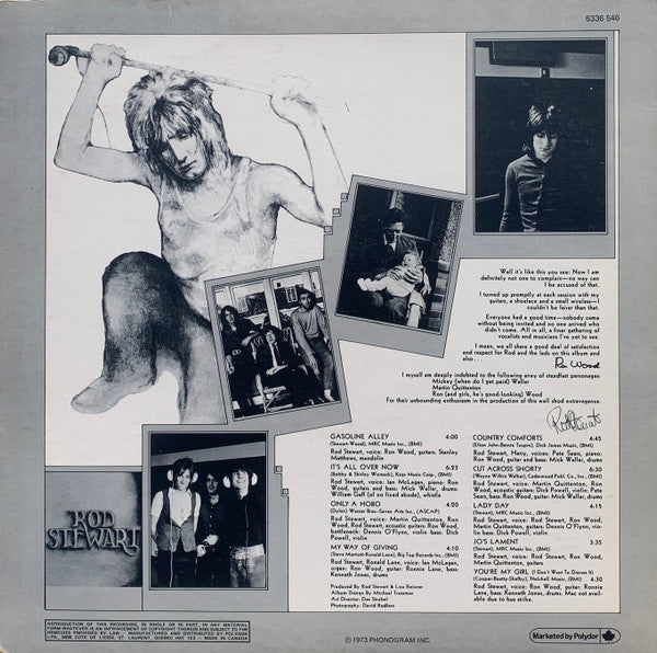 Rod Stewart - Gasoline Alley - 1977