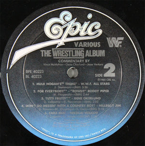 Various - The Wrestling Album Vinyl Record