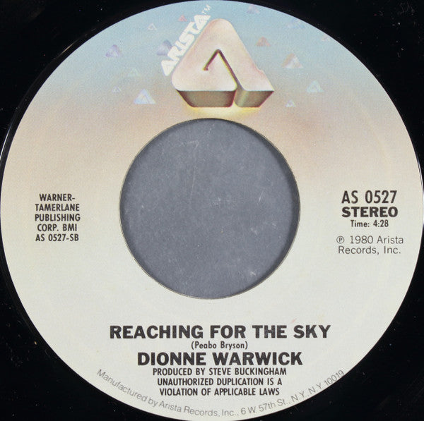 Dionne Warwick - No Night So Long - 1980