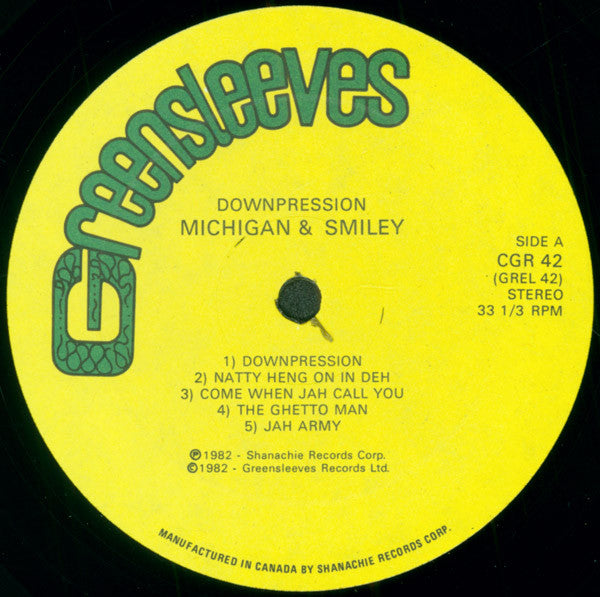 Michigan & Smiley - Downpression