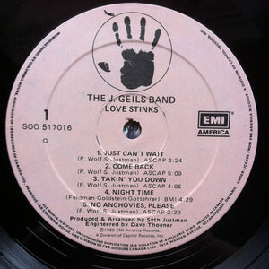 J. Geils Band, The - Love Stinks - 1980