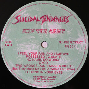 Suicidal Tendencies - Join The Army - 1987