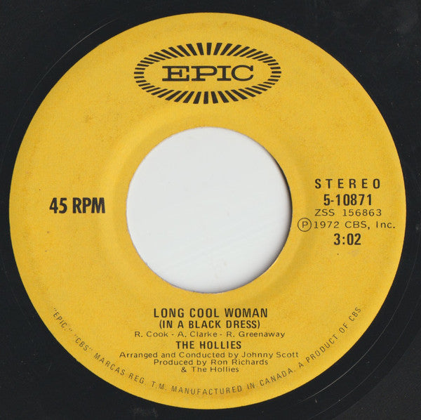 The Hollies - Long Cool Woman (In A Black Dress)