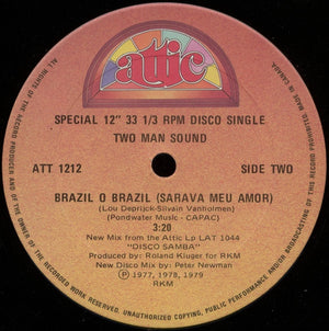 Two Man Sound - Que Tal America / Brazil O Brazil (Sarava Meu Amor) - 1979