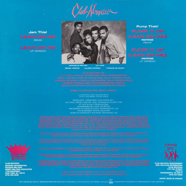 Club Nouveau - Lean On Me (Remix)