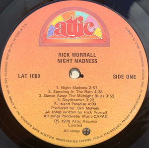 Rick Worrall - Night Madness - 1978