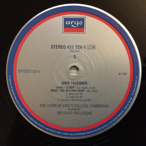 The King's College Choir Of Cambridge - Mass 'The Western Wind' / Dum Transisset Sabbatum / Christe Jesu Pastor Bone / Mater Christi