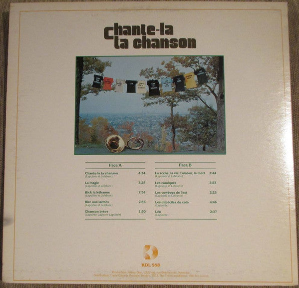 Jean Lapointe - Chante-la Ta Chanson