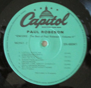 Paul Robeson - Encore - The Best Of Paul Robeson Volume II -