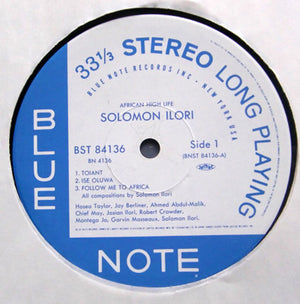 Solomon Ilori & His Afro-Drum Ensemble - African High Life