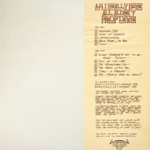 Philip Lewin - Am I Really Here All Alone?