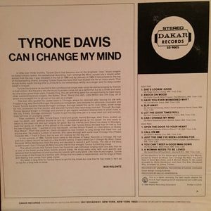 Tyrone Davis - Can I Change My Mind - 1969