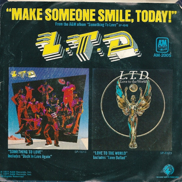 L.T.D. - Never Get Enough Of Your Love