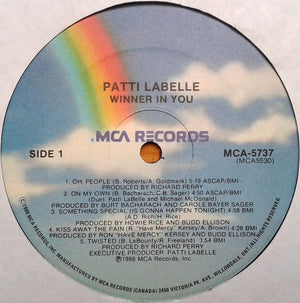 Patti LaBelle - Winner In You Vinyl Record