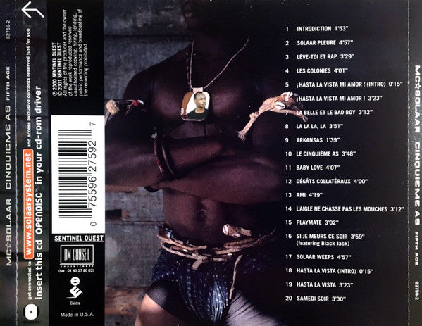MC Solaar - Cinquieme As (Fifth Ace) (CD) - 2002