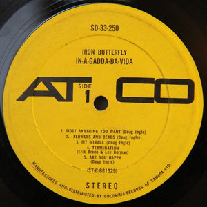 Iron Butterfly - In-A-Gadda-Da-Vida