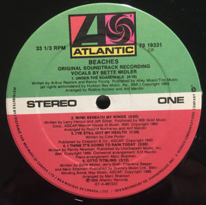 Bette Midler - Beaches (Original Soundtrack Recording) - 1988