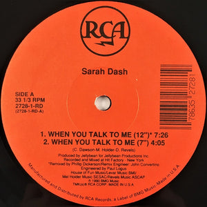 Sarah Dash - When You Talk To Me