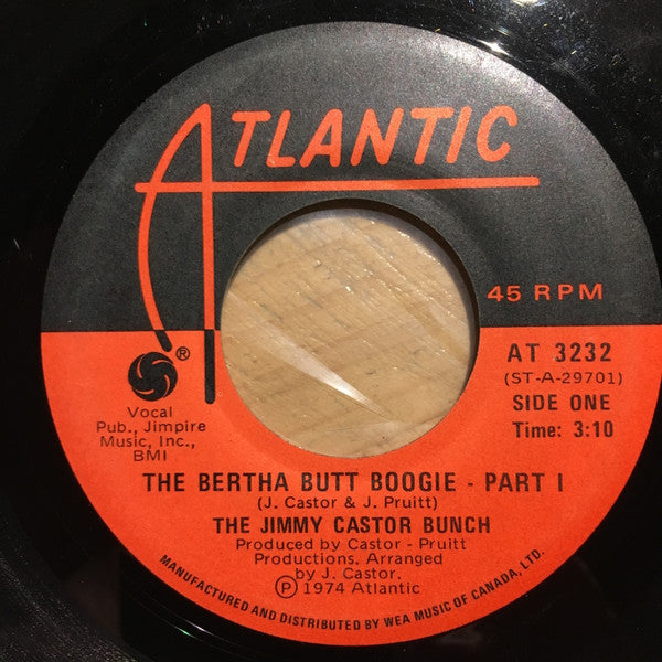 The Jimmy Castor Bunch - The Bertha Butt Boogie