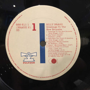 Billy Bragg - Greetings To The New Brunette - 1986