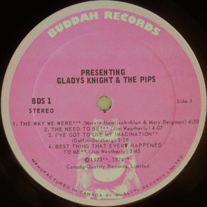 Gladys Knight And The Pips - Presenting Gladys Knight & The Pips - 1974