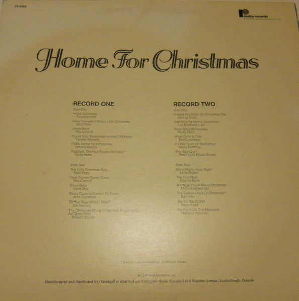 Various - Home For Christmas - 1977
