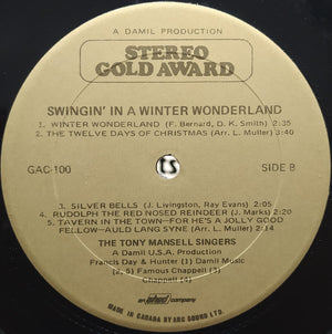 Hiltonaires, The With Tony Mansell Singers, The - Christmas Hits For Dancing / Swingin' In A Winter Wonderland -