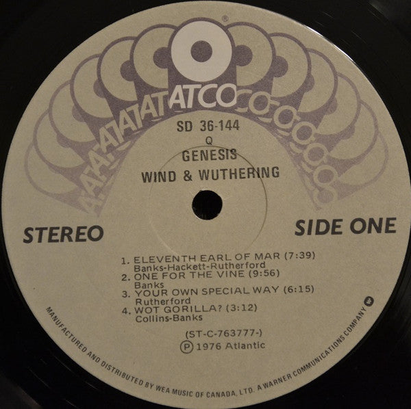 Genesis - Wind & Wuthering Vinyl Record