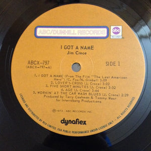 Jim Croce - I Got A Name - 1973