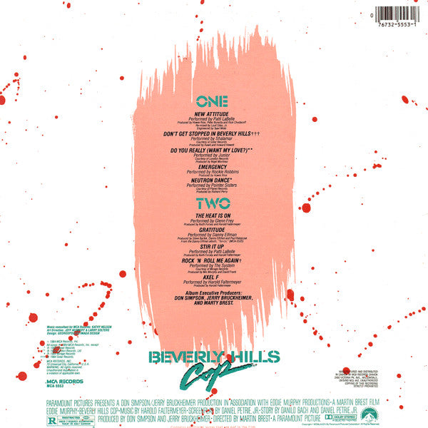Various - Music From The Motion Picture Soundtrack - Beverly Hills Cop - 1984