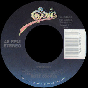 Alice Cooper - Poison / Trash - 1989