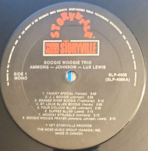 Albert Ammons - Boogie Woogie Trio