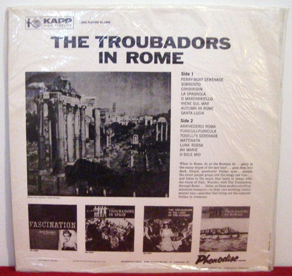 Troubadors, The - In Rome -