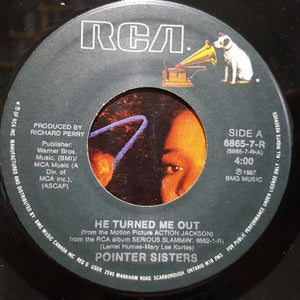 Pointer Sisters - He Turned Me Out - 1988