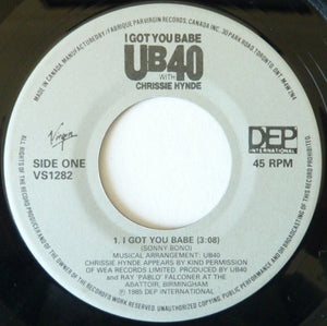UB40 With Chrissie Hynde - I Got You Babe - 1985